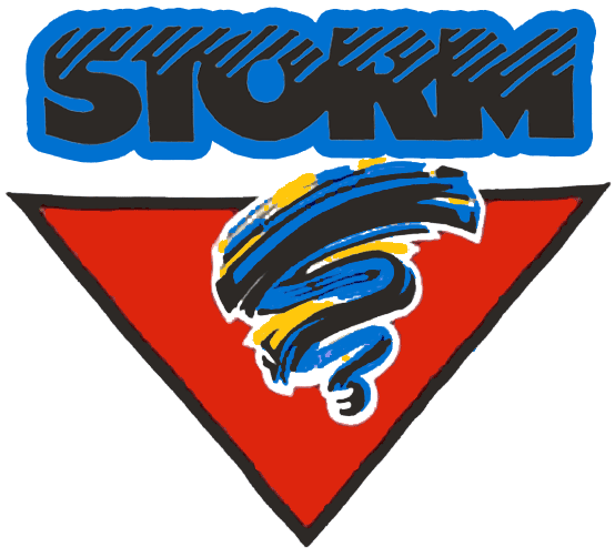 Guelph Storm 1991 92-1996 97 Primary Logo iron on paper